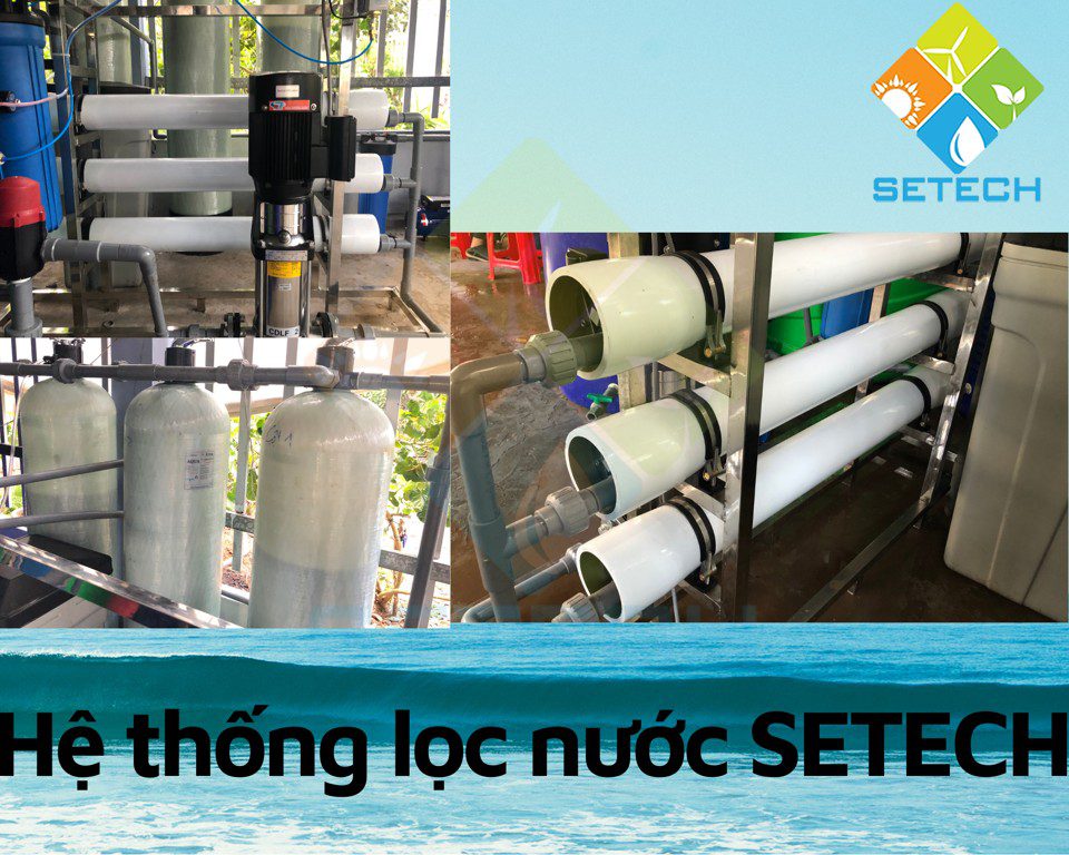 Hệ thống máy lọc nước mặn thành nước ngọt STECH tại Cà Mau