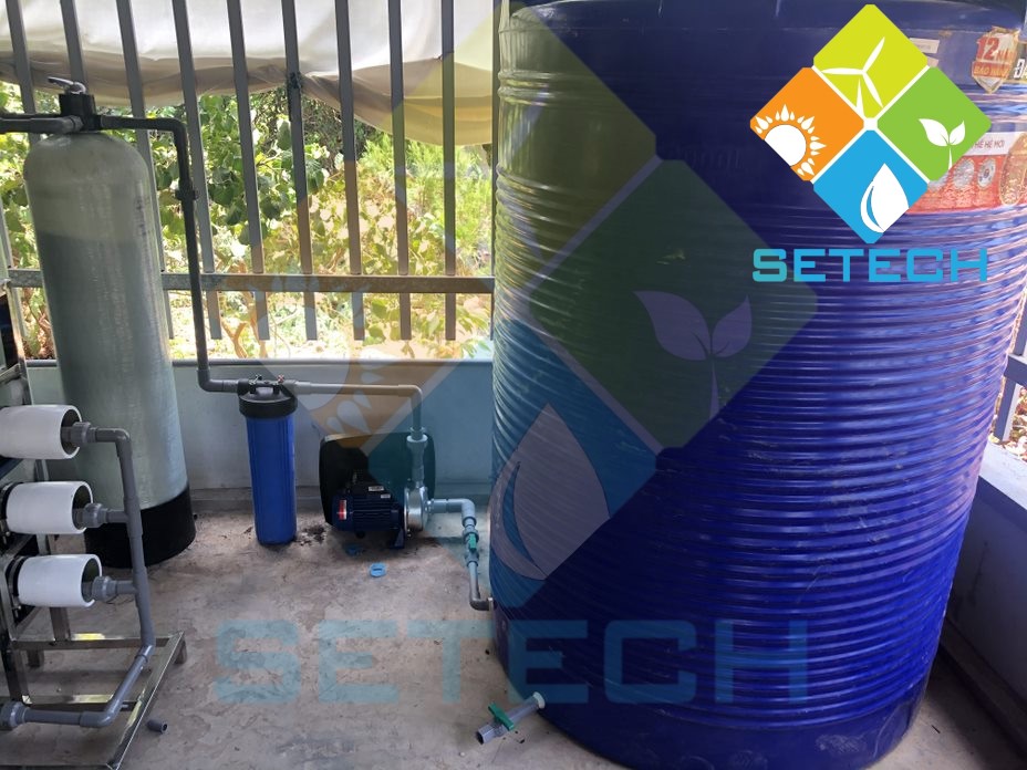 bồn chứa nước từ máy lọc nước
