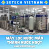 Hệ thống máy lọc nước mặn thành nước ngọt của VietAqua năng suất trên 2000l/h